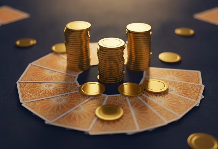 Free casino card table